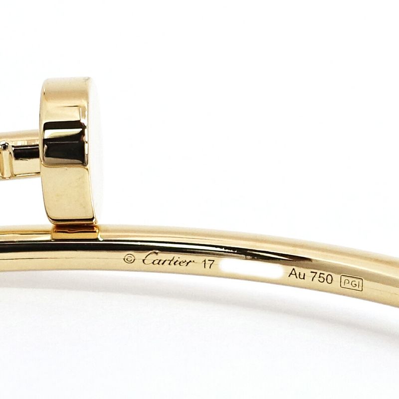 Cartier 18K Yellow Gold Juste Un Clou SM Bracelet Small Model