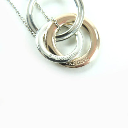 Tiffany & Co 925 Metal Interlocking Circle Necklace