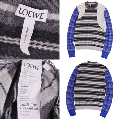 Loewe Knit Sweater Long Sleeve Border