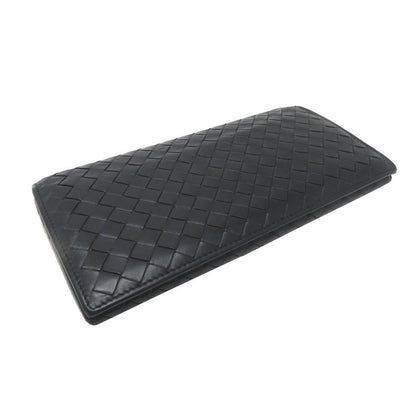 Bottega Veneta Long Wallet Leather Black