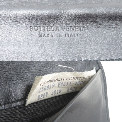 Bottega Veneta Long Wallet Leather Black