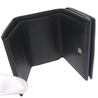 Balenciaga Trifold Wallet Black M