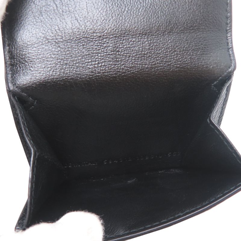 Balenciaga Trifold Wallet Black M