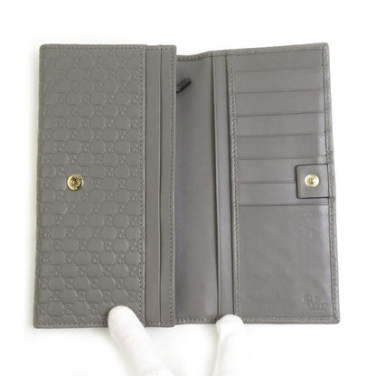 Gucci Long Wallet Micro Guccissima