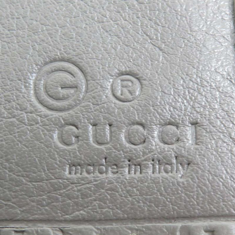 Gucci Long Wallet Micro Guccissima