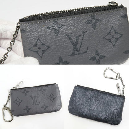Louis Vuitton Card Key Case Pochette Cles Monogram Eclipse
