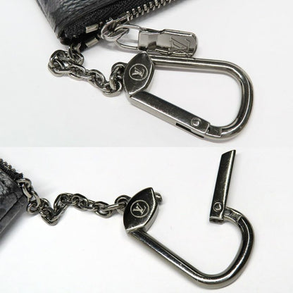 Louis Vuitton Card Key Case Pochette Cles Monogram Eclipse