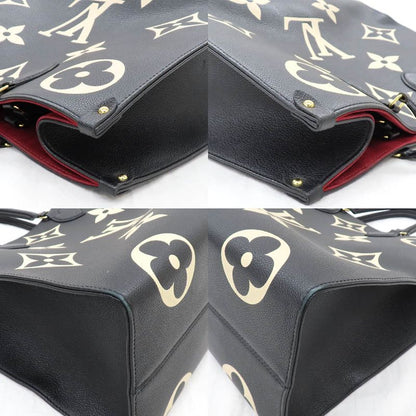 Louis Vuitton on the Go GM Bicolor Monogram Empreinte Tote