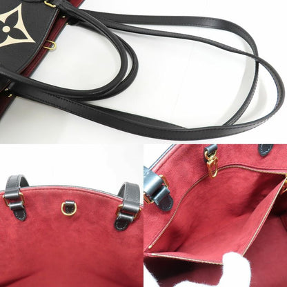 Louis Vuitton on the Go GM Bicolor Monogram Empreinte Tote