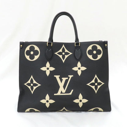 Louis Vuitton on the Go GM Bicolor Monogram Empreinte Tote