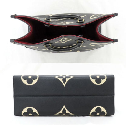 Louis Vuitton on the Go GM Bicolor Monogram Empreinte Tote