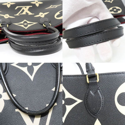Louis Vuitton on the Go GM Bicolor Monogram Empreinte Tote