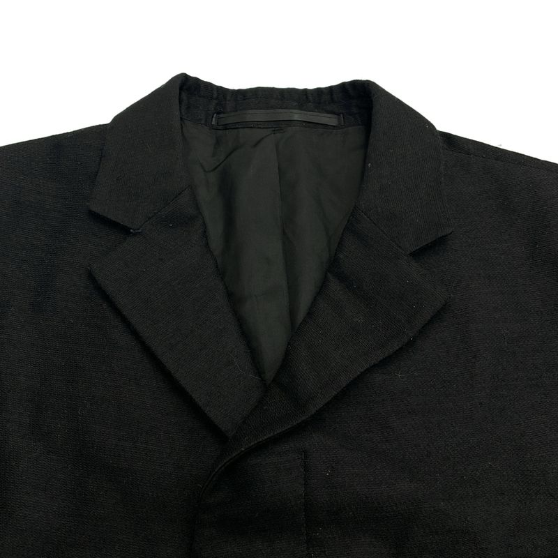 Prada Fly Front Gradient Design Jacket Black 50
