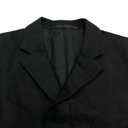 Prada Fly Front Gradient Design Jacket Black 50