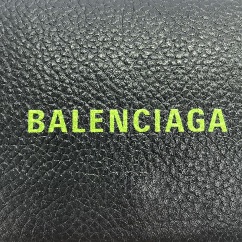 Balenciaga Cash Mini Wallet Compact Black