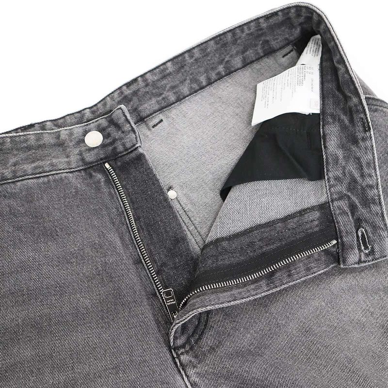 Prada Loose Fit Denim Pants Gray 50