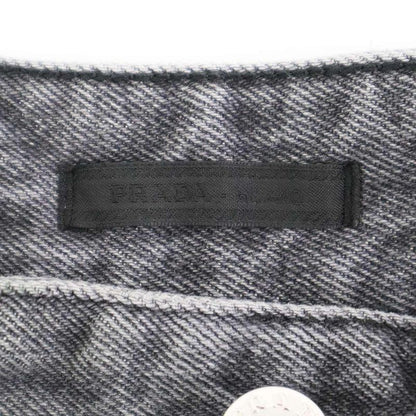 Prada Loose Fit Denim Pants Gray 50