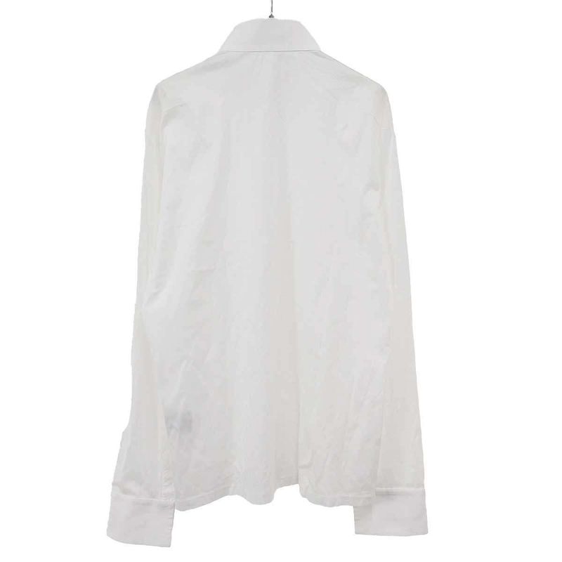 Dior Homme Bee Jersey Stand Collar Shirt White M