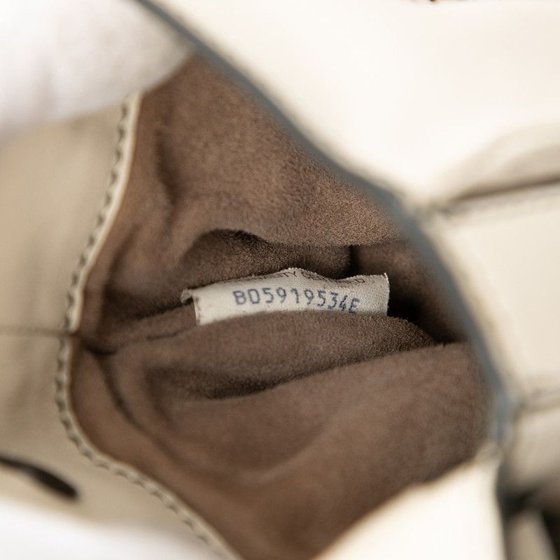 Bottega Veneta Intrecciato White Ivory Leather