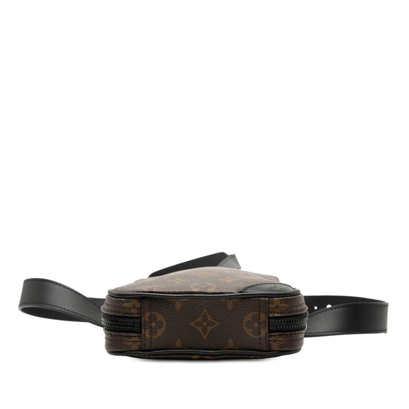 Louis Vuitton Monogram Solar Ray Utility Side Bag Brown Black Leather