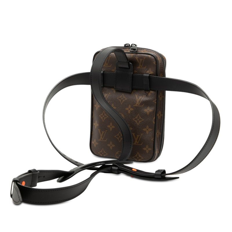 Louis Vuitton Monogram Solar Ray Utility Side Bag Brown Black Leather