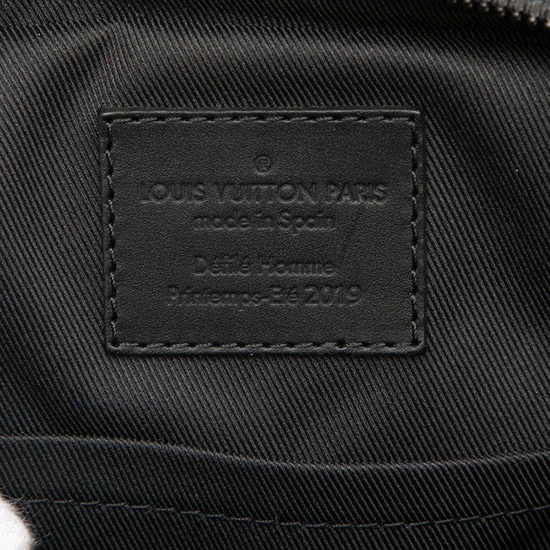 Louis Vuitton Monogram Solar Ray Utility Side Bag Brown Black Leather