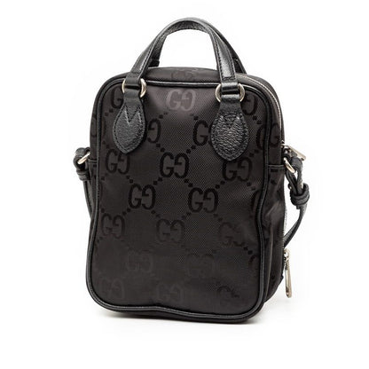 Gucci GG Nylon Off the Grid 2-Way Shoulder Bag Black