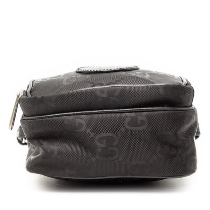Gucci GG Nylon Off the Grid 2-Way Shoulder Bag Black
