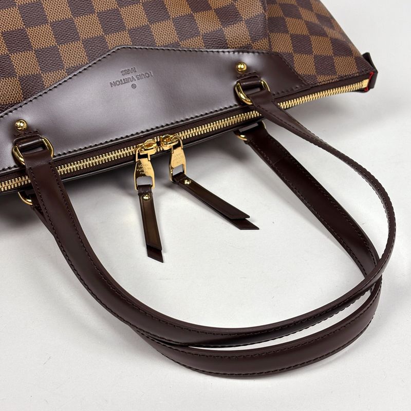Louis Vuitton Westminster GM Shoulder Bag Tote Damier Brown