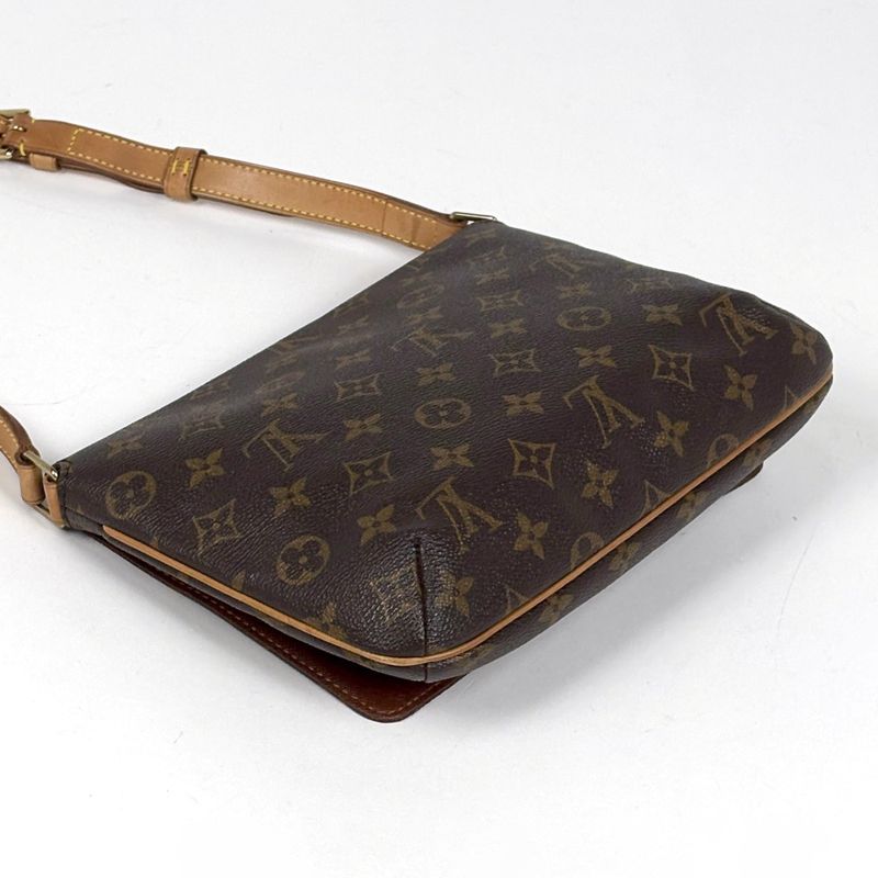 Louis Vuitton Musette Tango Short Shoulder Bag Monogram Brown
