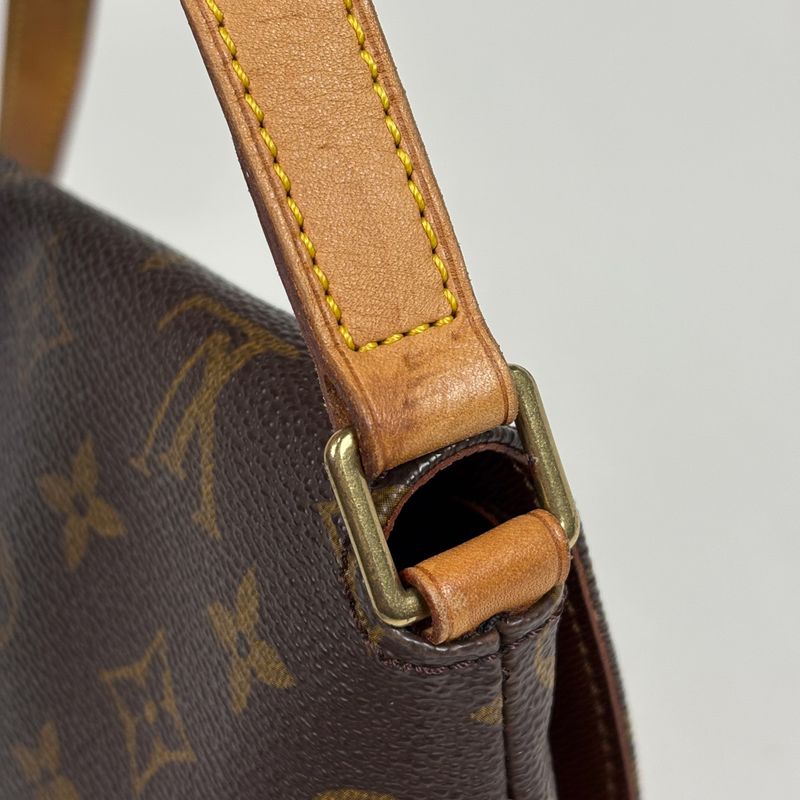 Louis Vuitton Musette Tango Short Shoulder Bag Monogram Brown