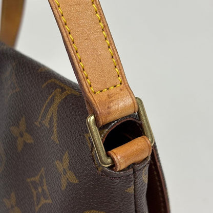 Louis Vuitton Musette Tango Short Shoulder Bag Monogram Brown