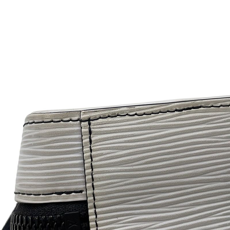 Louis Vuitton Shoulder Bag Epi Phone Box White