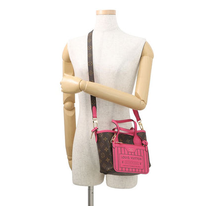 Louis Vuitton Tote Monogram Neverfull Inside Out BB Rose Pondicherry
