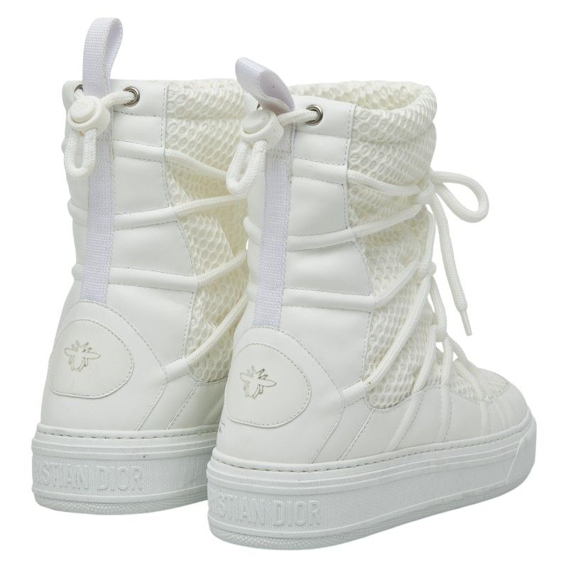 Dior Boots 36 White Leather Fabric