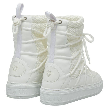 Dior Boots 36 White Leather Fabric