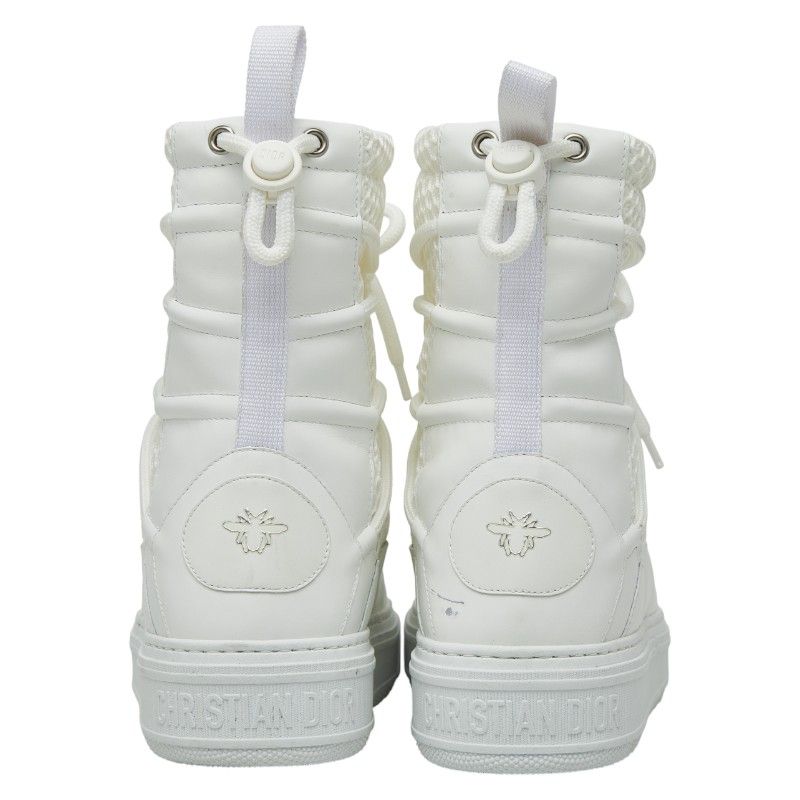 Dior Boots 36 White Leather Fabric