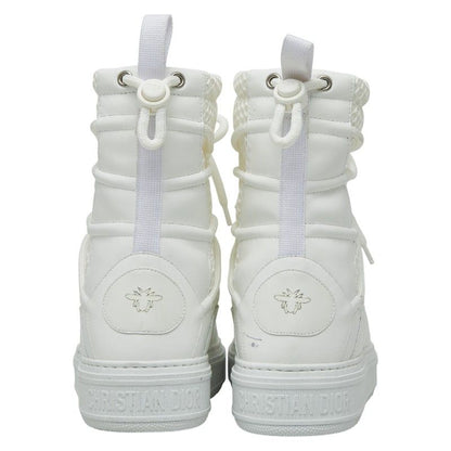 Dior Boots 36 White Leather Fabric