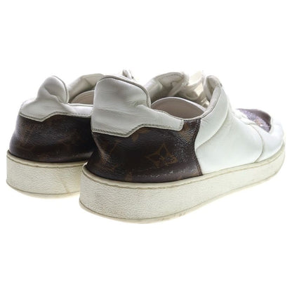 Louis Vuitton Rivoli Line Monogram Leather Lace Up Sneakers
