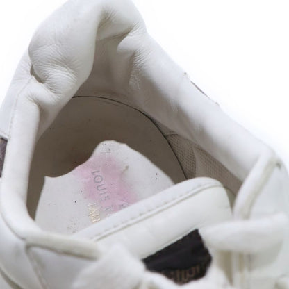 Louis Vuitton Rivoli Line Monogram Leather Lace Up Sneakers