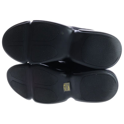 Prada Cloud Bust Velcro Mesh Rubber Sneakers Black