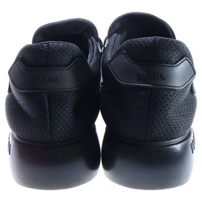 Prada Cloud Bust Velcro Mesh Rubber Sneakers Black