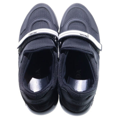 Prada Cloud Bust Velcro Mesh Rubber Sneakers Black