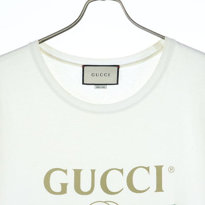 Gucci Washed T-Shirt Oversized Short Sleeve Black