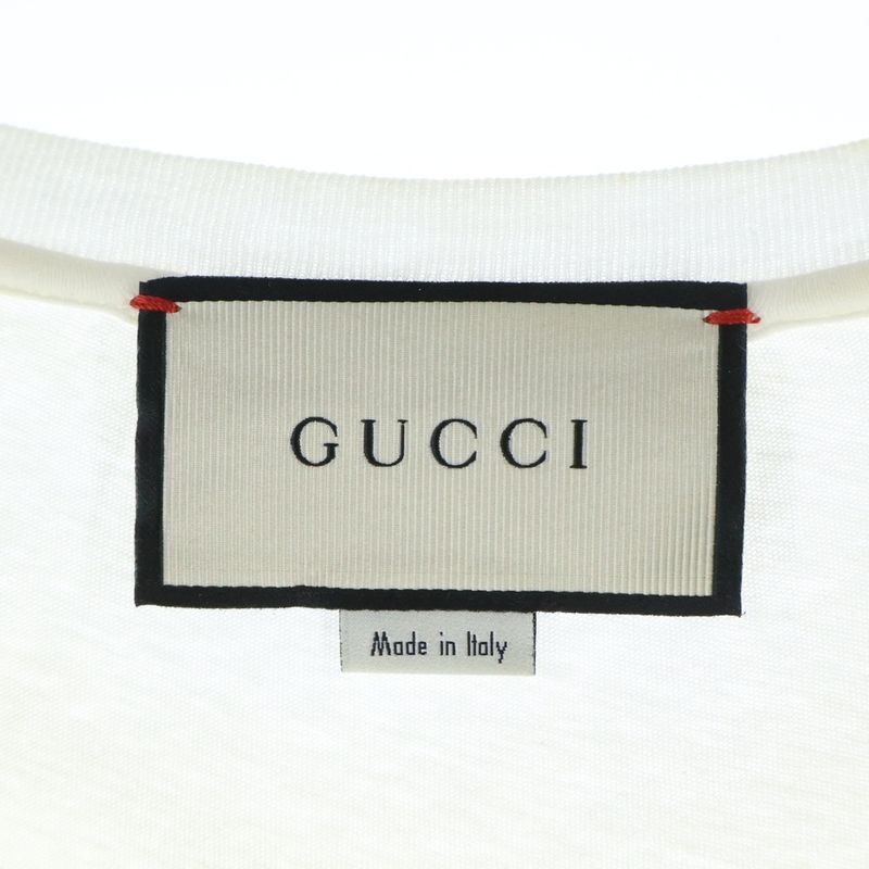 Gucci Washed T-Shirt Oversized Short Sleeve Black