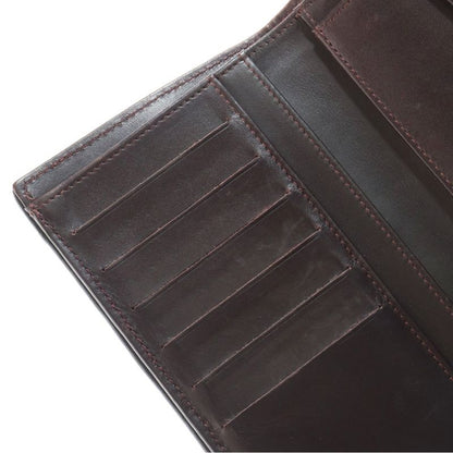 Chanel Quilted Trifold Wallet Long Wallet Caviar Leather Black Gold