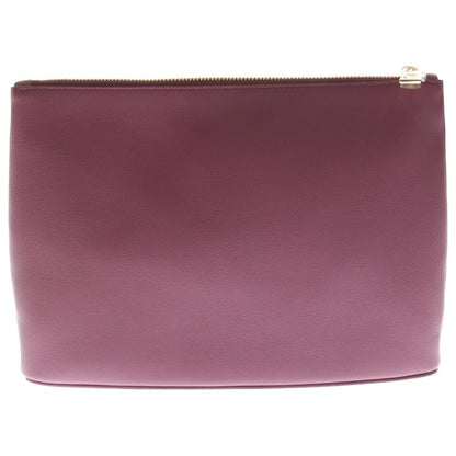 Loewe Oblong Pouch Plai Crimson Oblong Pouch Ply Clutch Red