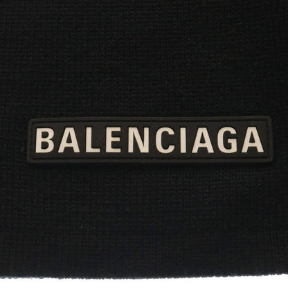Balenciaga Patch Scarf Logo Black