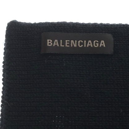 Balenciaga Patch Scarf Logo Black