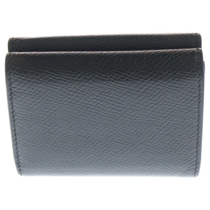 Celine Folded Compact Wallet Trifold Black